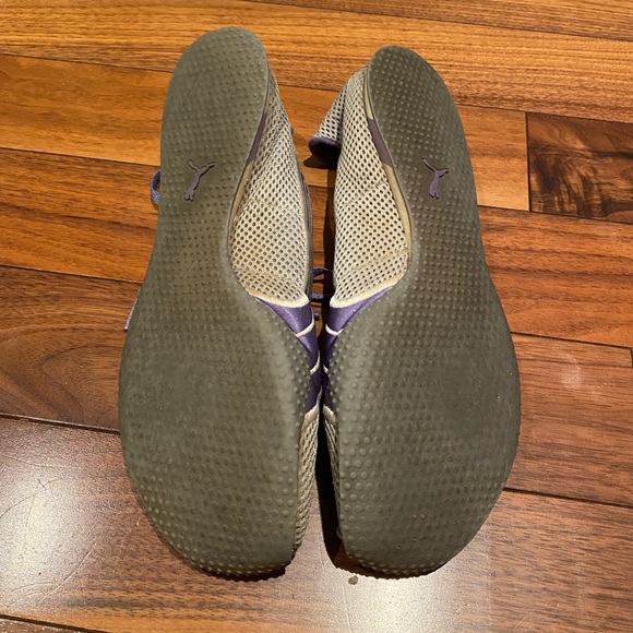 Puma Grey and Purple Walking Shoes - Picture 7 of 7